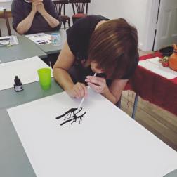Expressive Inks Master Class With Tracy Fennell Illustration 1